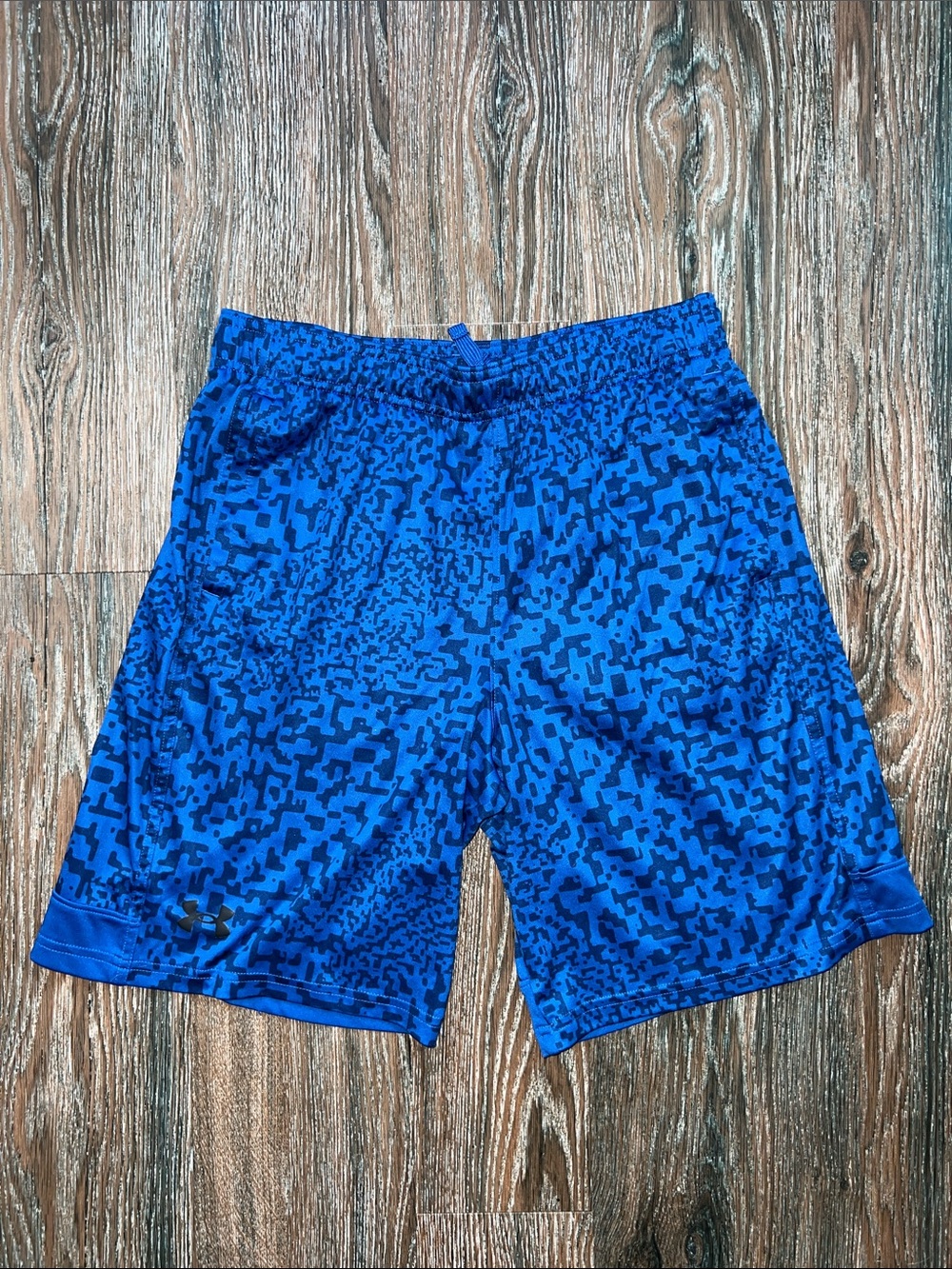Under Armour Blue Graphic Athletic Shorts